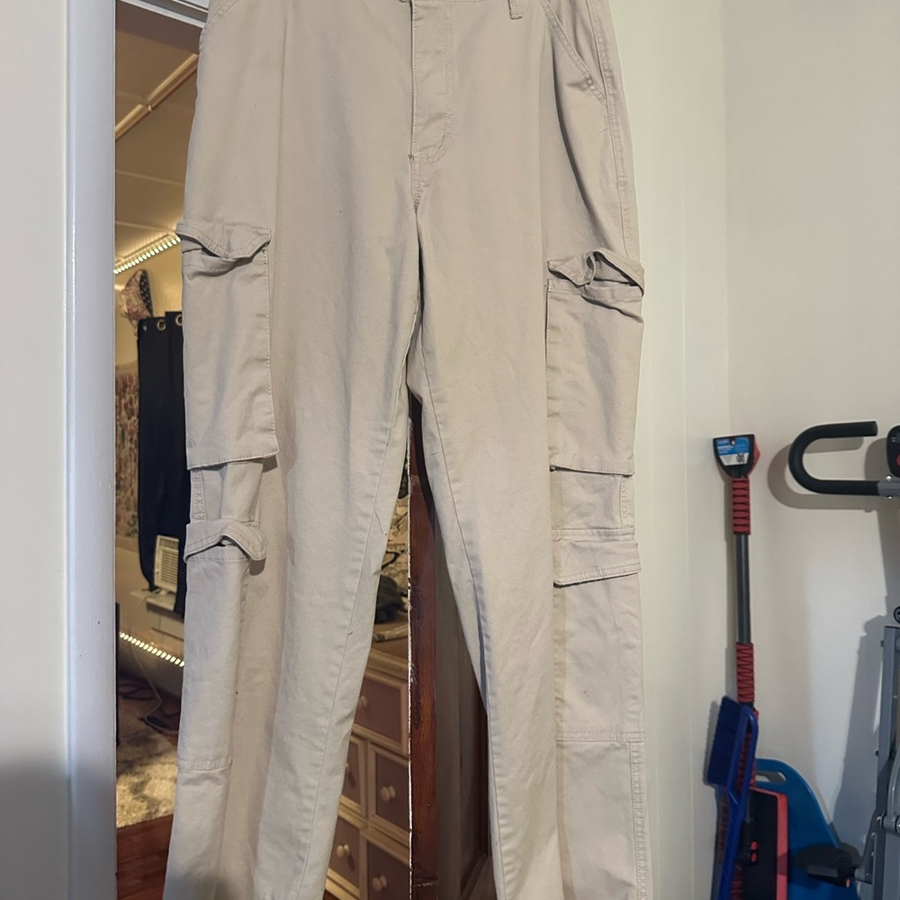 Tan Cargo Pants
